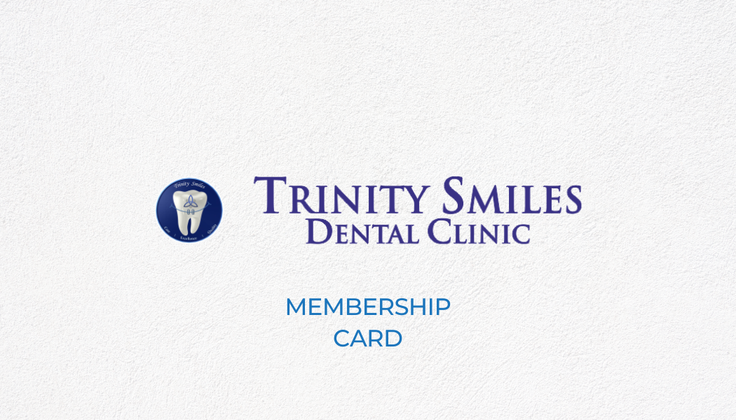 Blue White Minimalist Double Side Dental Dentist Business Card (1)